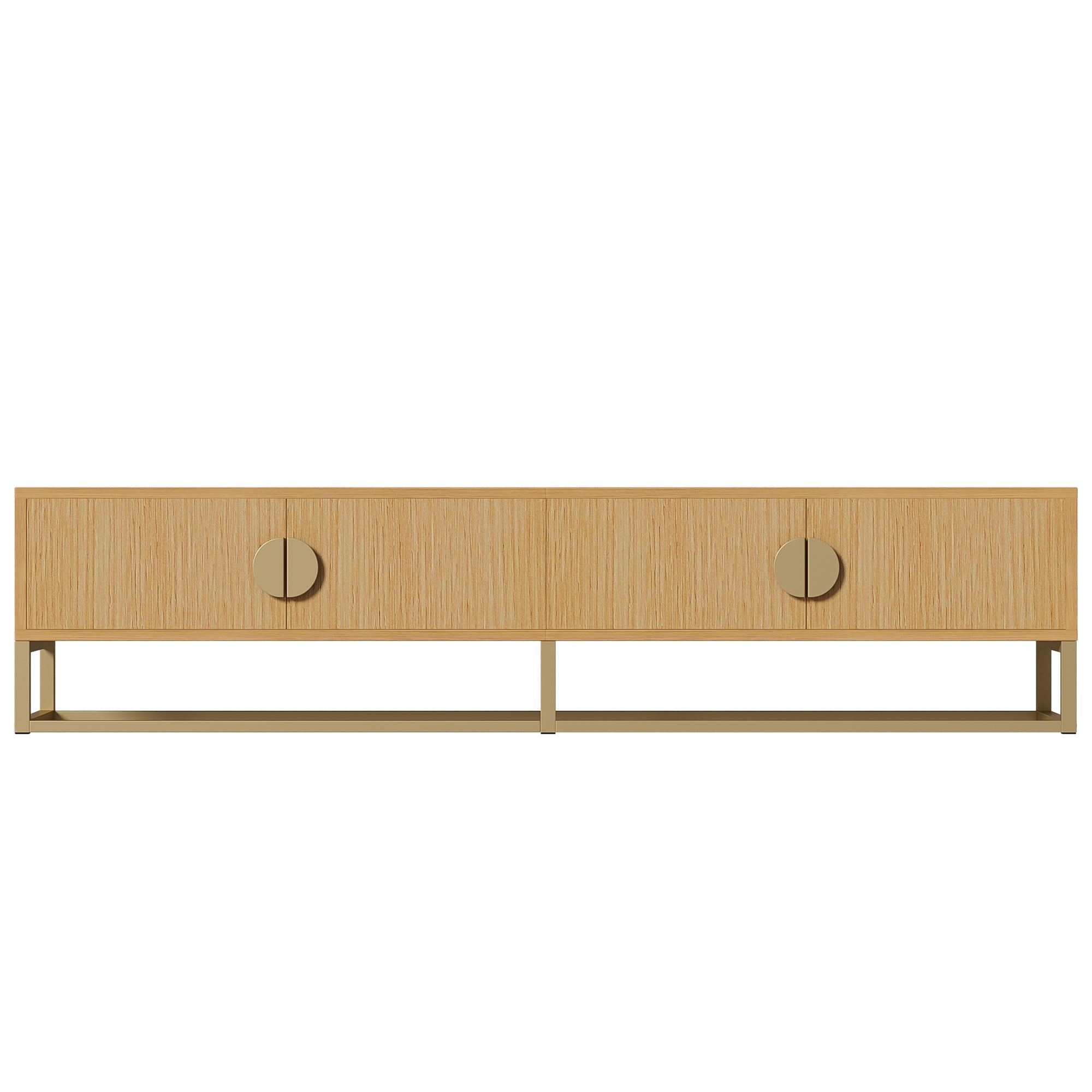 TV Cabinet 180 cm, Wood Grain Finish