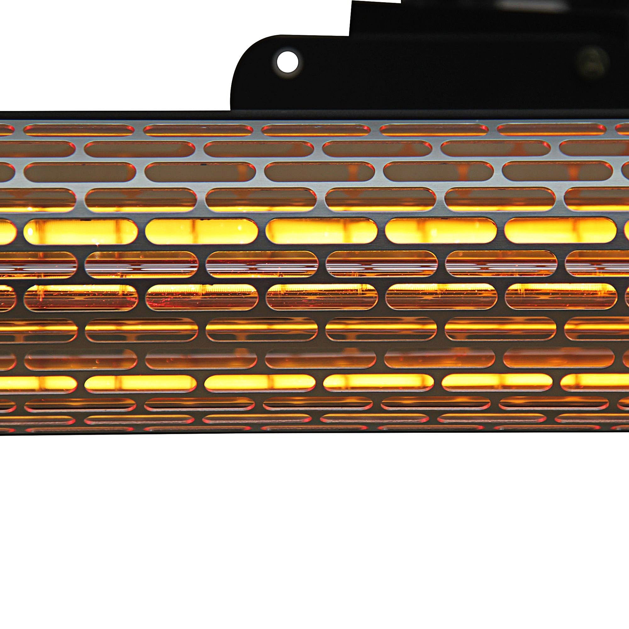 Outdoor Patio Garden Warmer, 1500W Wall Mounted Electric Infrared Halogen Heater with Remote Control, Black