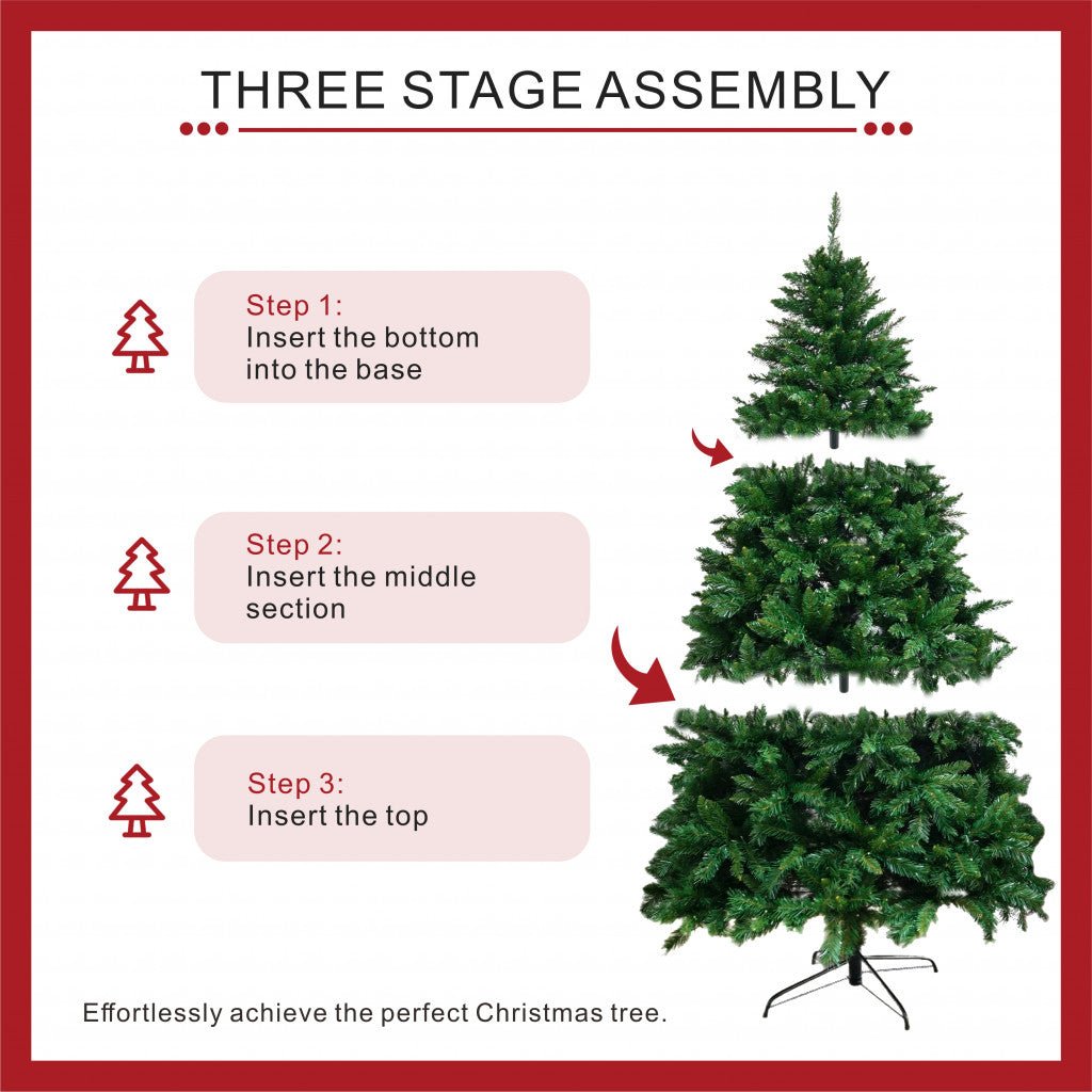 6ft Evergreen Fir Artificial Christmas Tree - Rathwood Store