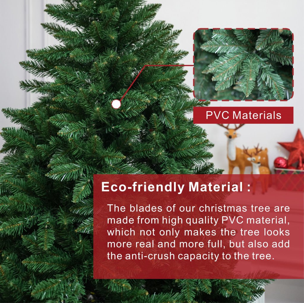 6ft Evergreen Fir Artificial Christmas Tree - Rathwood Store