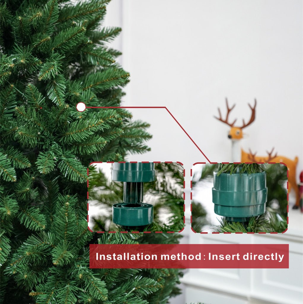 6ft Evergreen Fir Artificial Christmas Tree - Rathwood Store