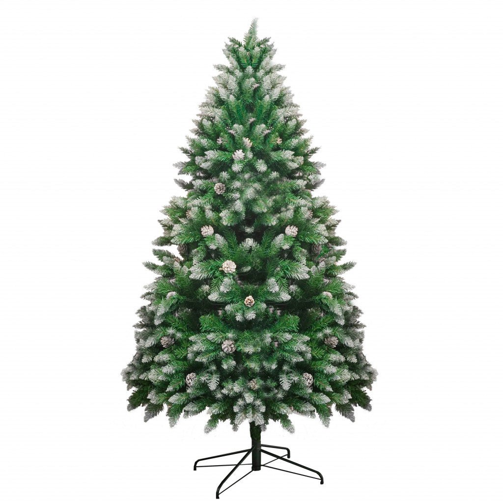 6ft Frosted Pinecone Christmas Tree - Rathwood Store