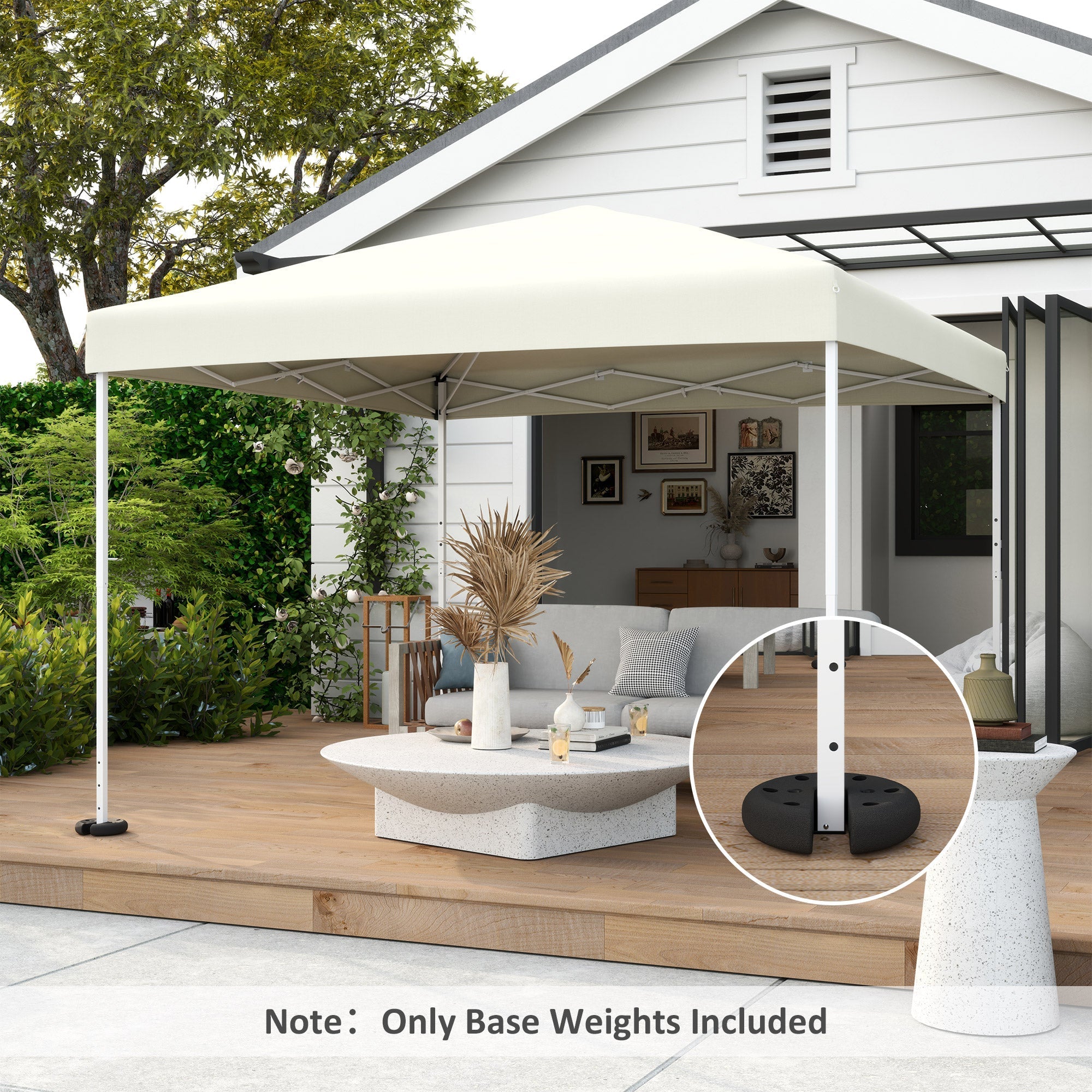 Pavilion Weights Set of 4, 2.2 kg for Secure Tent Support, Stable & Durable