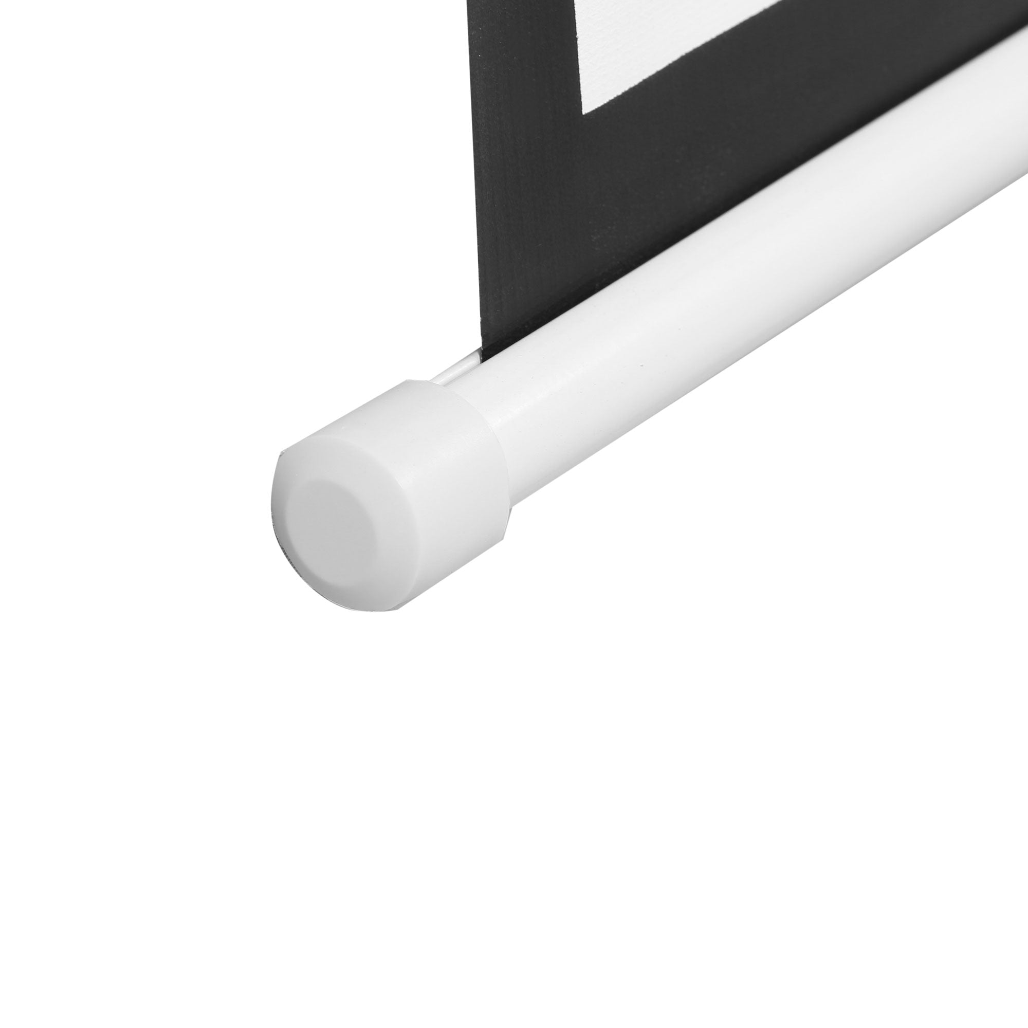 Electric Projector Screen 266x149cm 16:9 Remote Control Home Cinema, Metal White