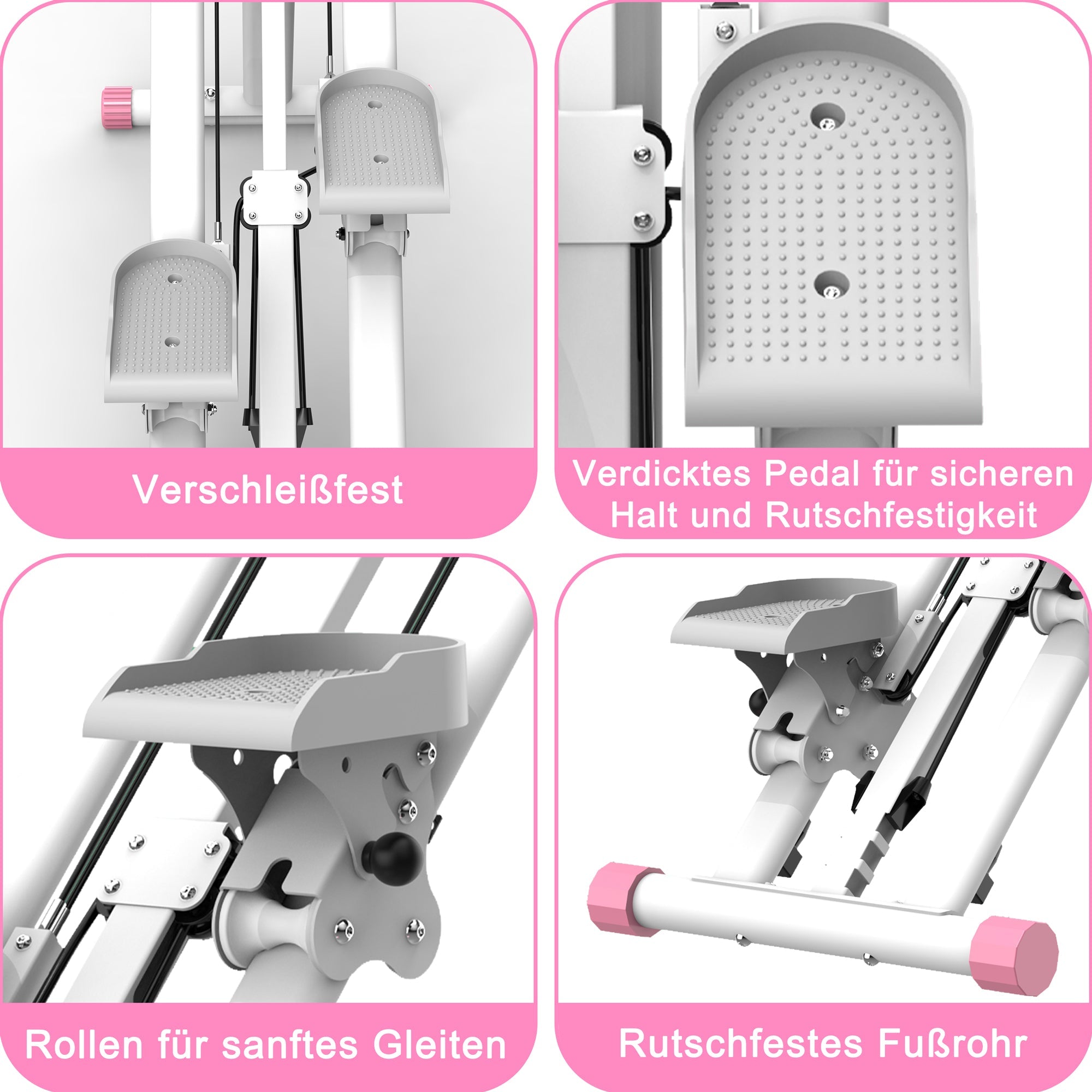 Stair Stepper Adjustable Resistance Home Gym Equipment