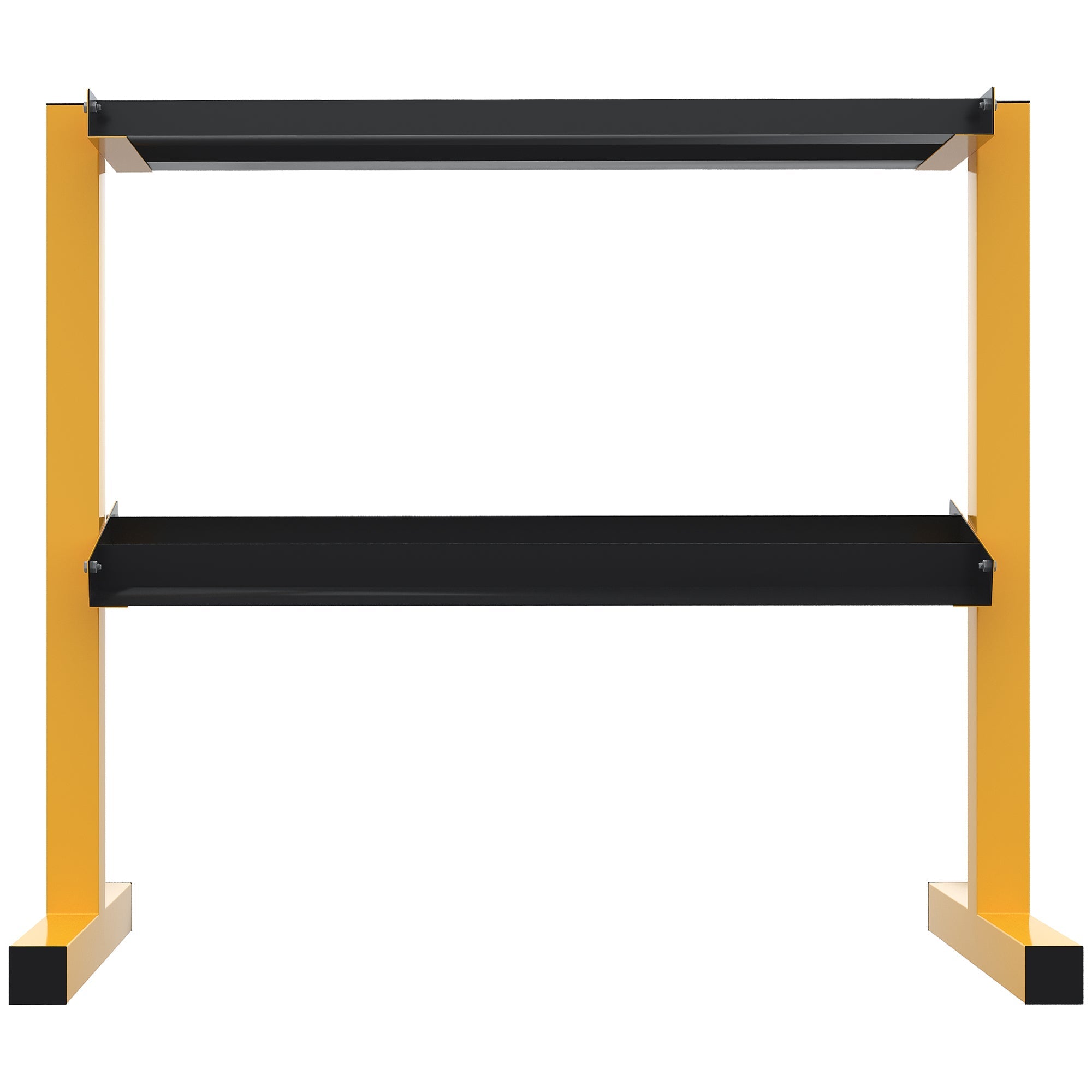 Hantelablage, 2 Ebenen, 270 kg, Stahl