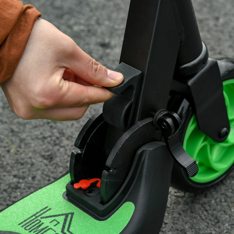 E-Scooter Electric Scooter with 120W Motor and 6 km Range, Green+Black