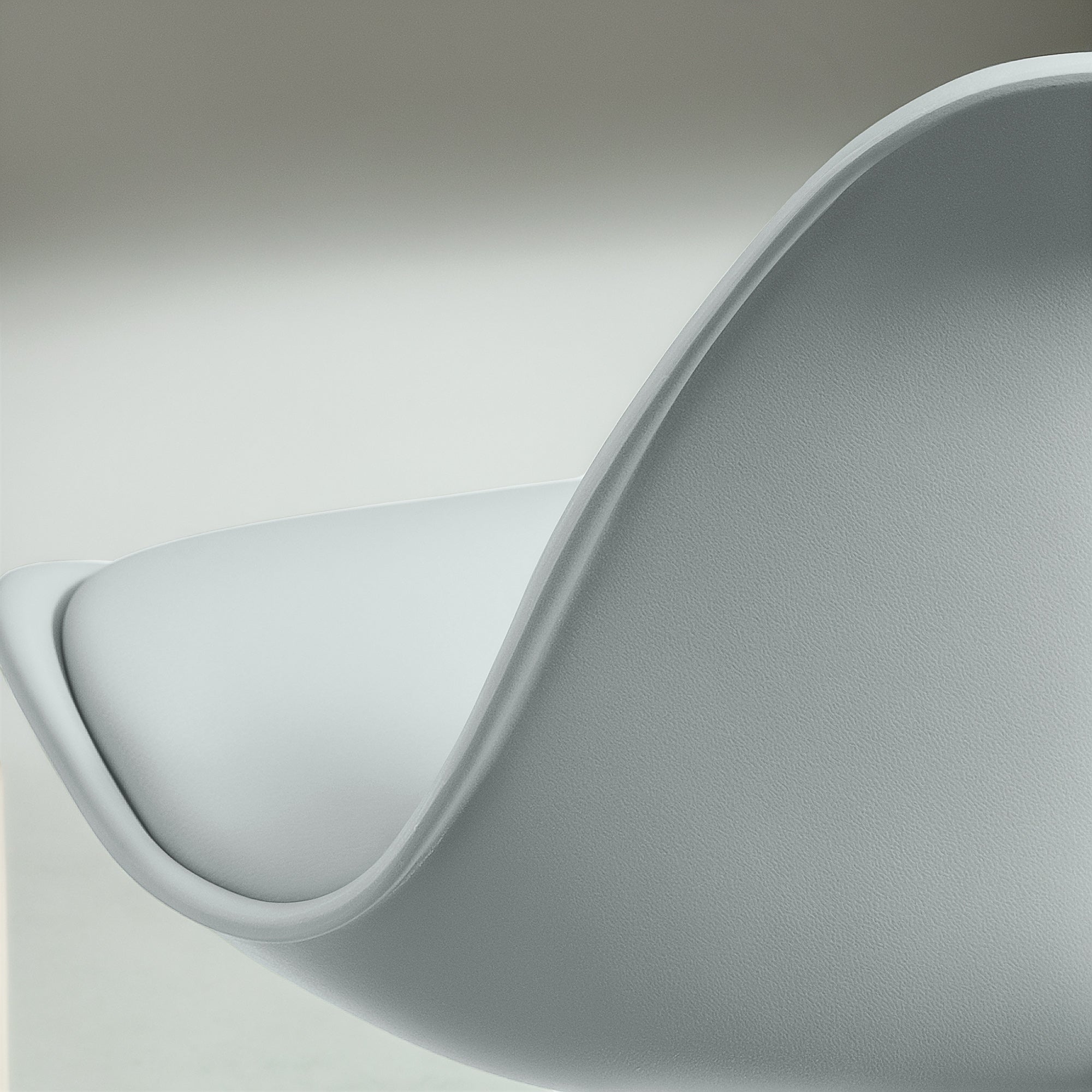 Bar Stool Set of 2, Padded with Steel Frame, Height-Adjustable, Faux Leather Grey