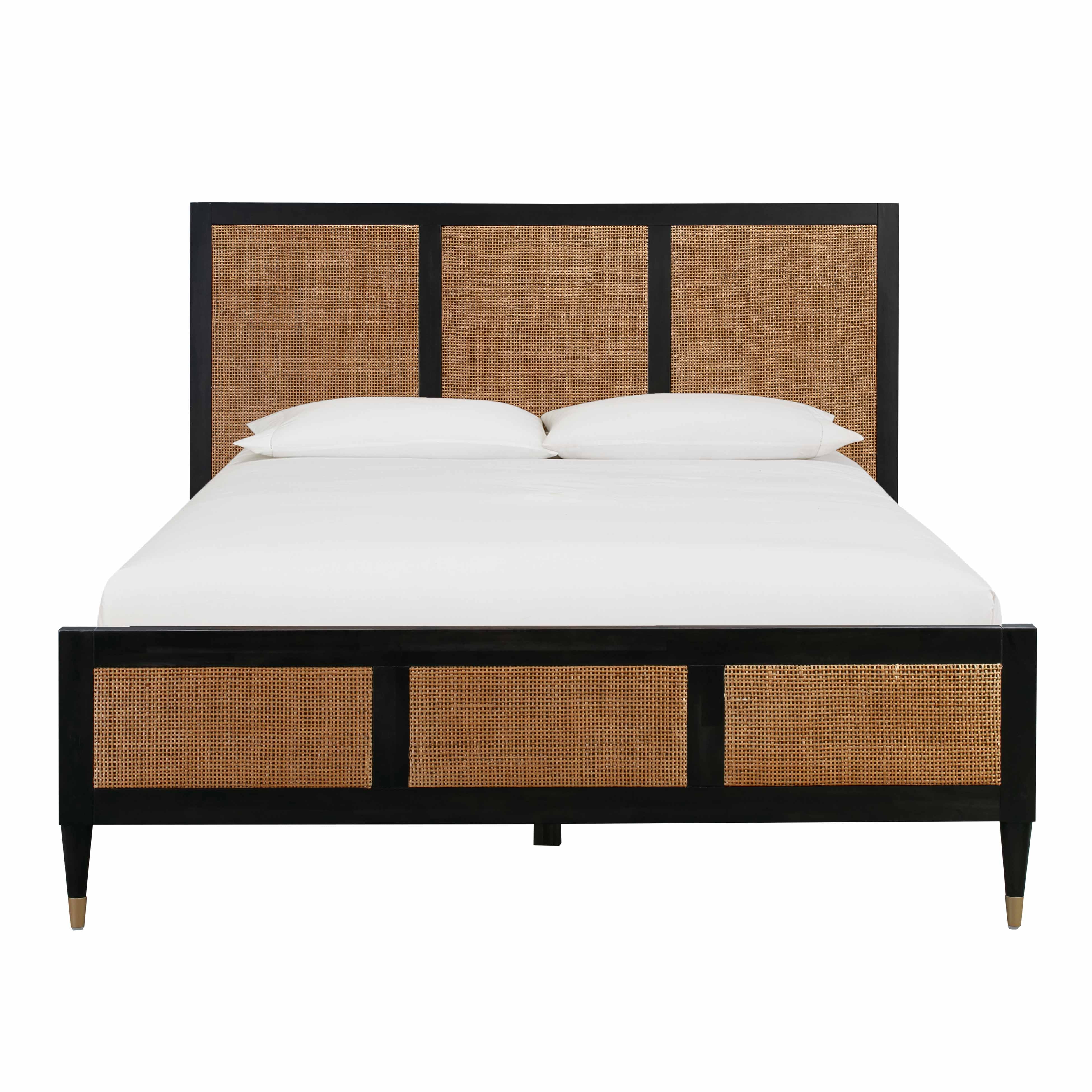 Sierra Noir Bed Super King Wood Black Brown