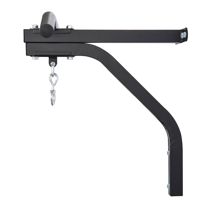 Punching Bag Wall Mount Bracket with High Load Capacity, Black Steel