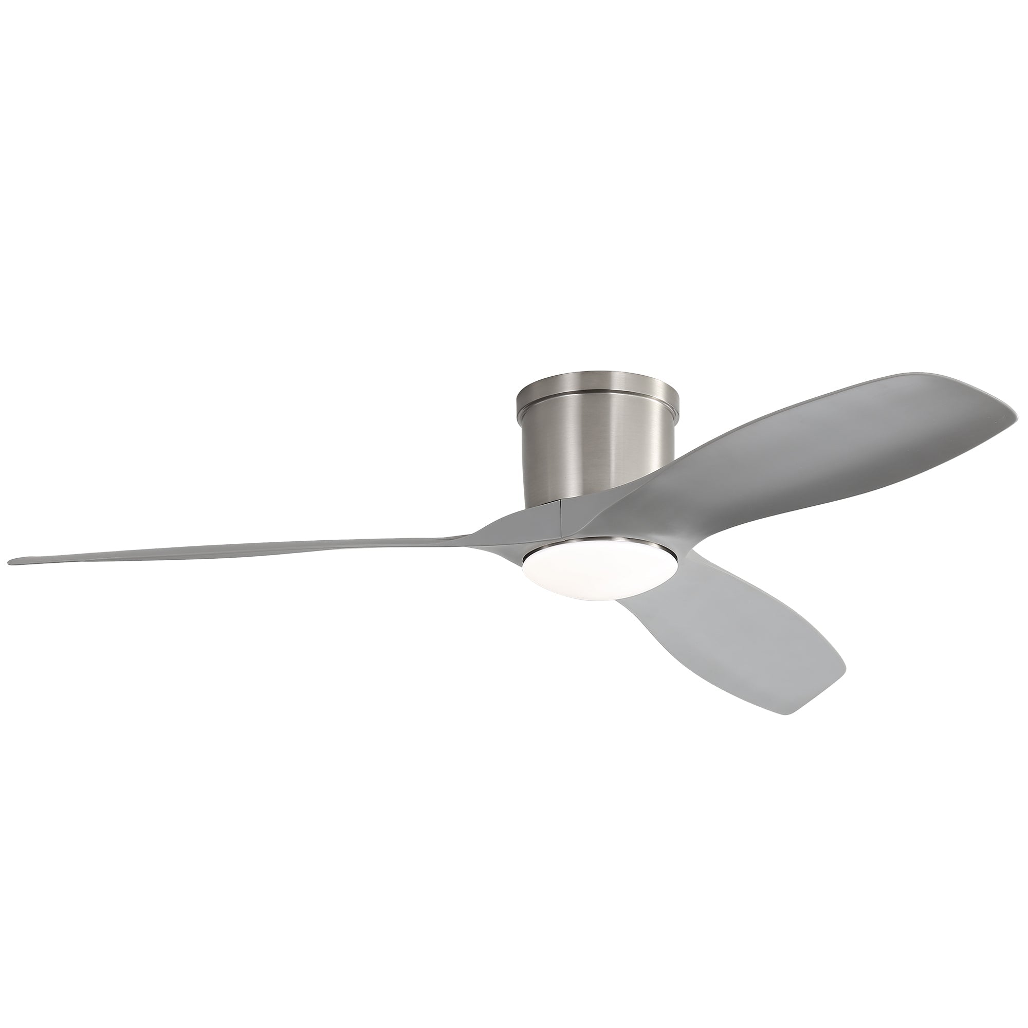52" Ceiling Fan with LED Light, 18W DC Motor, 3-Color Dimming & Timer