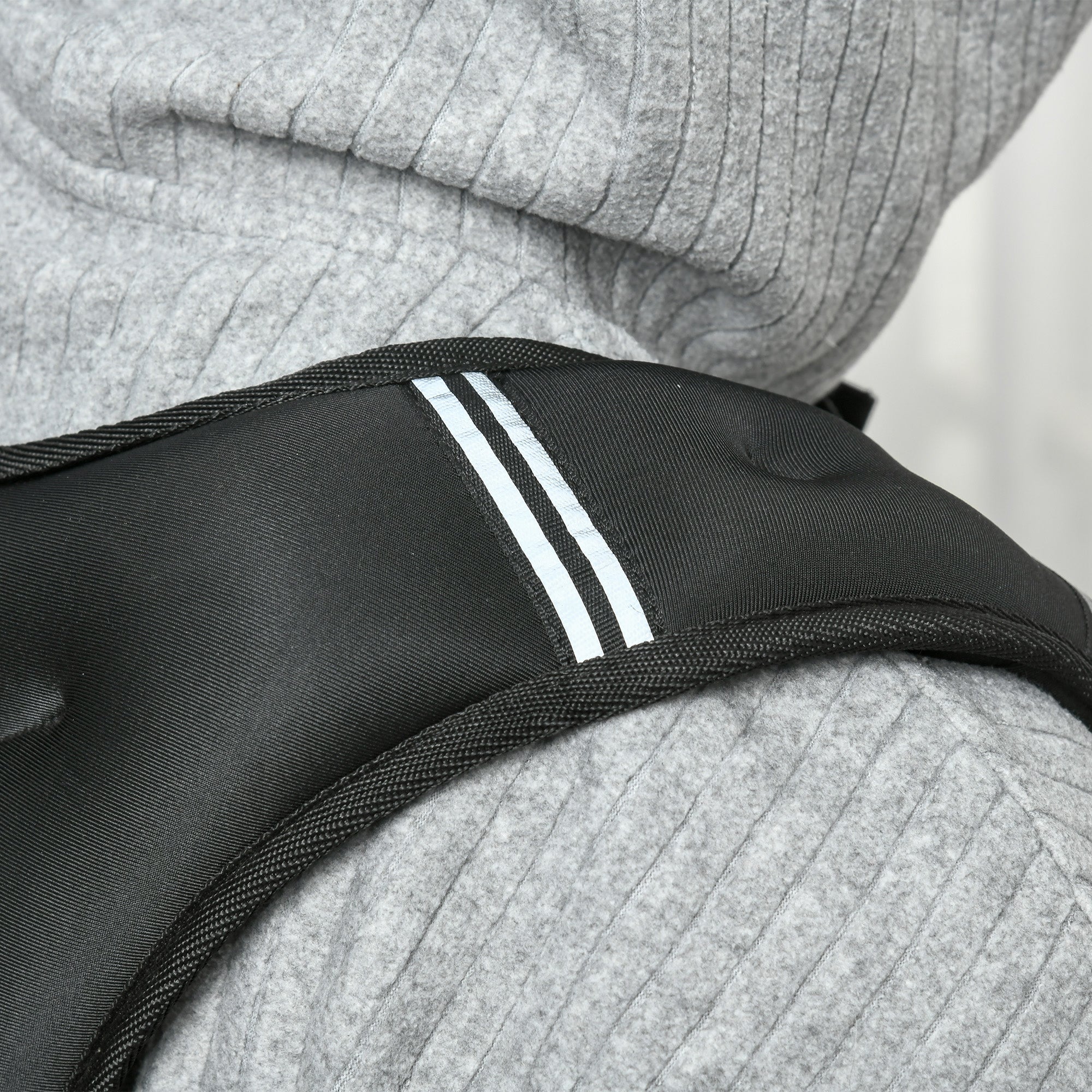 Weight Vest 10 kg Adjustable Strength Training Black Oxford Fabric