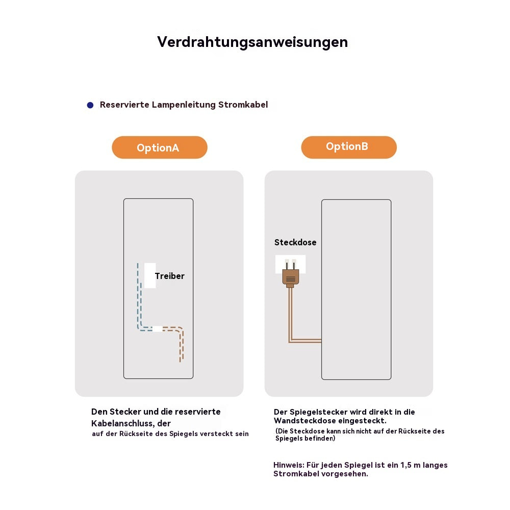 Ganzkörper-Standspiegel, LED-Dimmfunktion 163x54CM, Aluminiumlegierung Schwarz