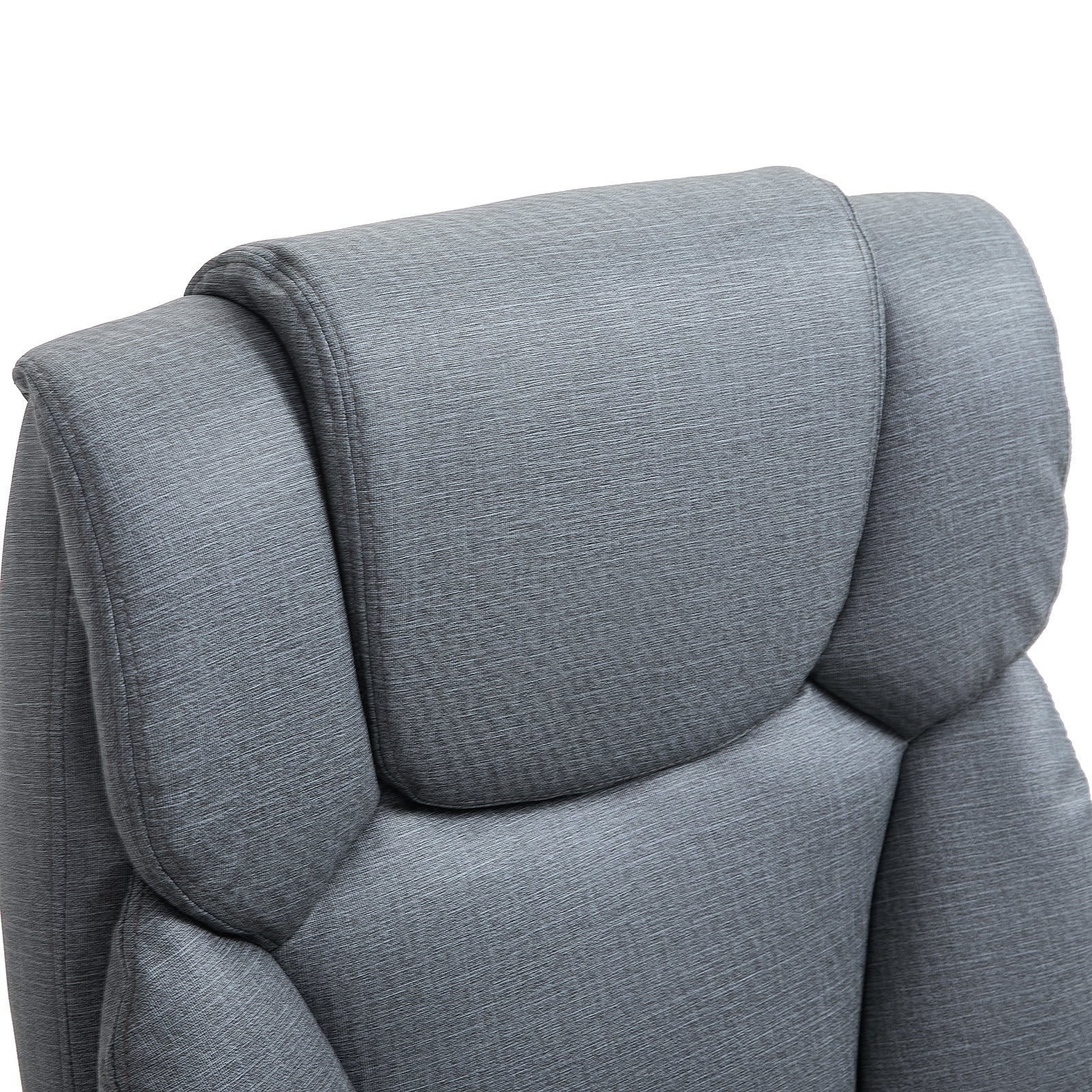 Vinsetto Office Chair, Reclining Ergonomic, Gray