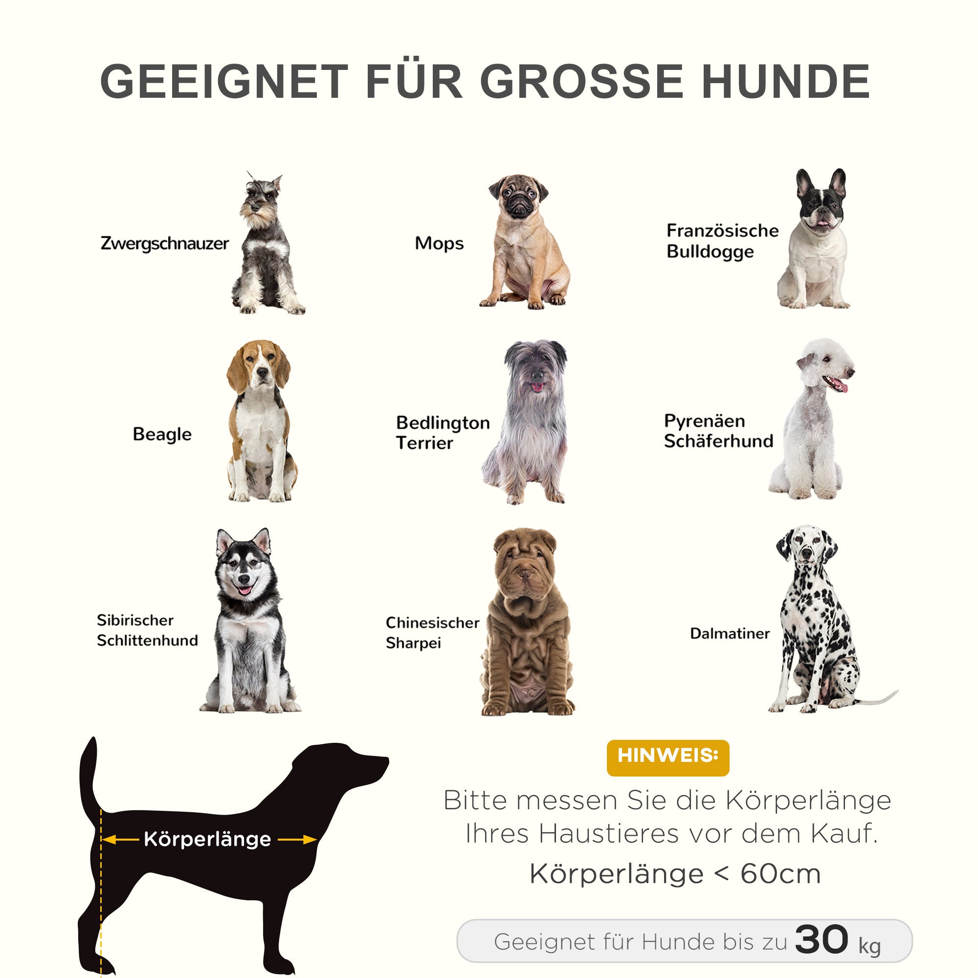 Hundeliege, erhöhtes Outdoor-Bett & Sofa, Oxford Schwarz