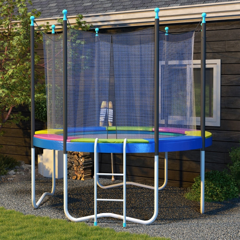 Trampolin Randabdeckung, UV-Schutz, witterungsbeständig, strapazierfähig, robust, Ø244 cm