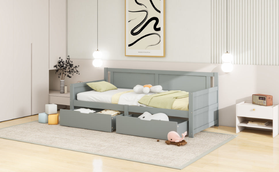 Upholstered Bed, 180x200cm LED & Hydraulic Storage, Faux Leather Light Grey