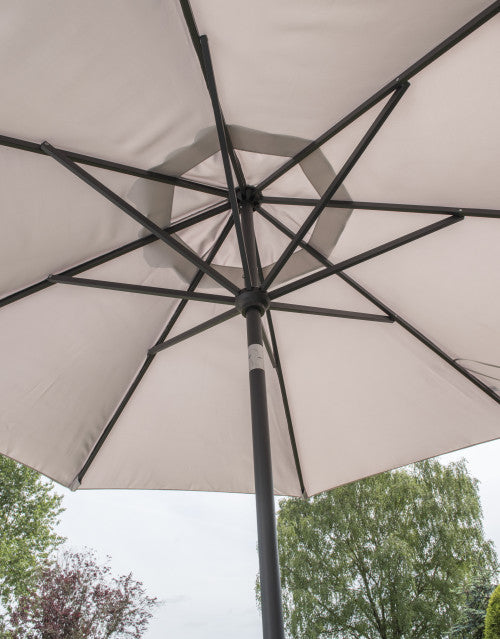 Elizabeth - 2.2m Mouse Grey Parasol