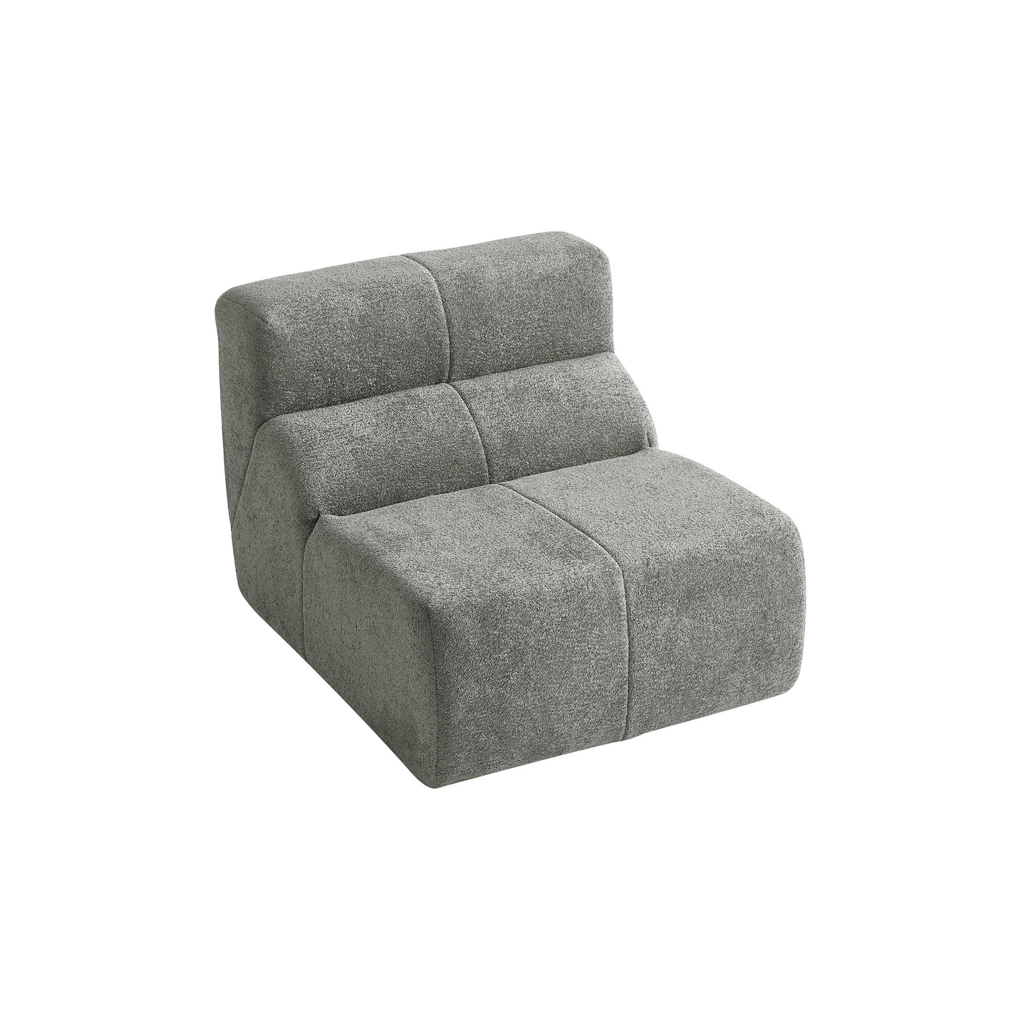 Luxury Cloud-Soft Raindrop Single Sofa Chair, Perfect for Living Rooms, Velvet