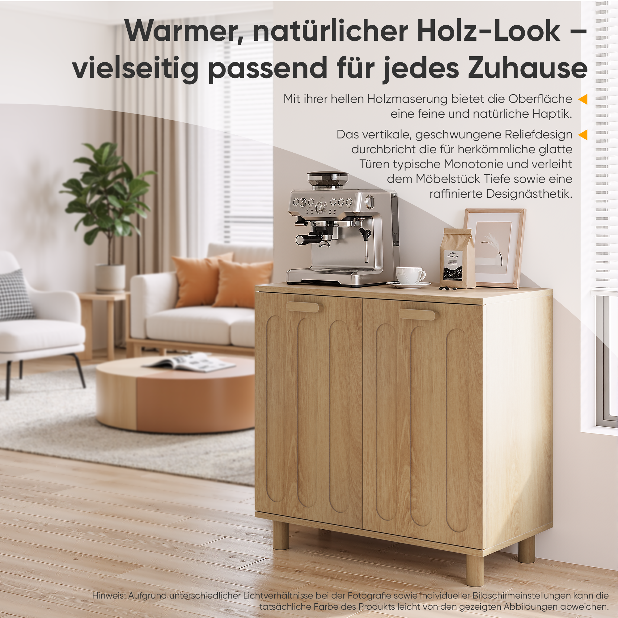 Tilting Laundry Basket with Removable Hamper and Freestanding Storage Shelf, Oak Color