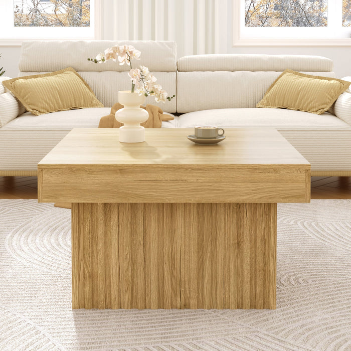Coffee Table, Modern Design with PB Tabletop & MDF Base, Wooden