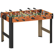 Table Football Set, 2 Balls, Non-Slip Handles, Scoreboard, Colorful MDF/Metal