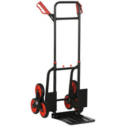 DURHAND Stair Climber Sack Barrow, 150 kg Foldable, Steel