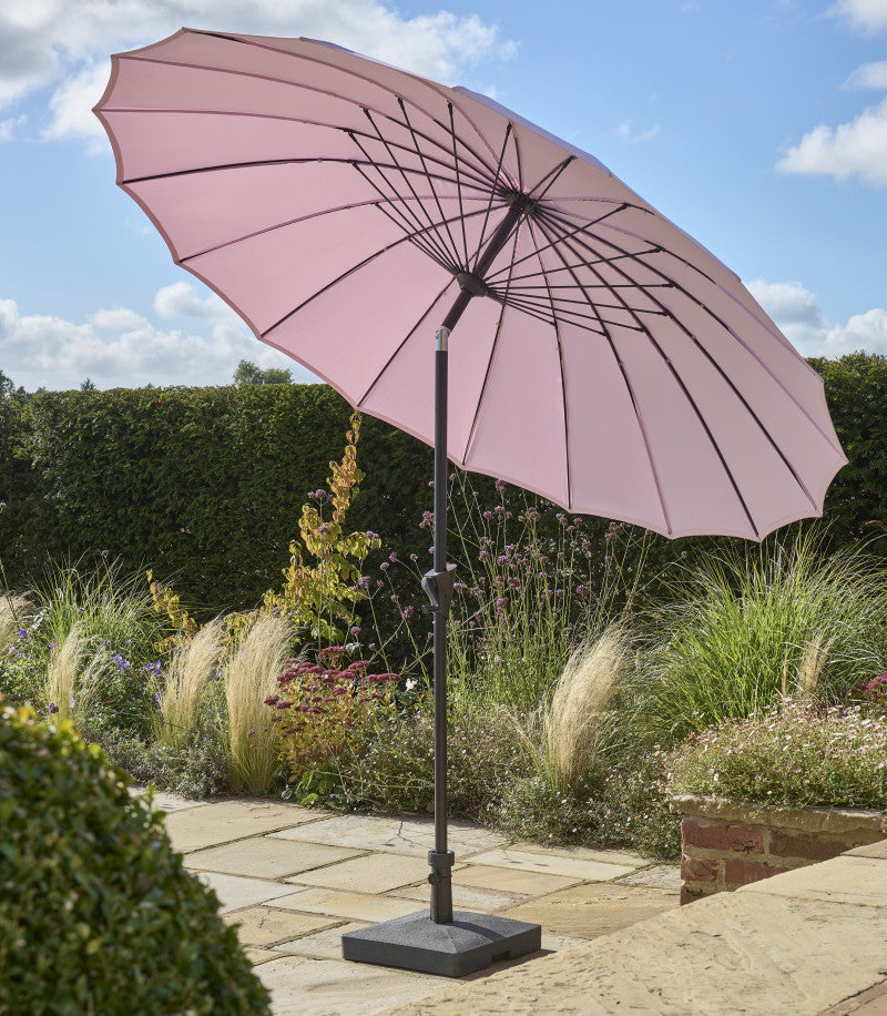 Royce - Geisha 2.7m Parasol with Night Cover (Pink)