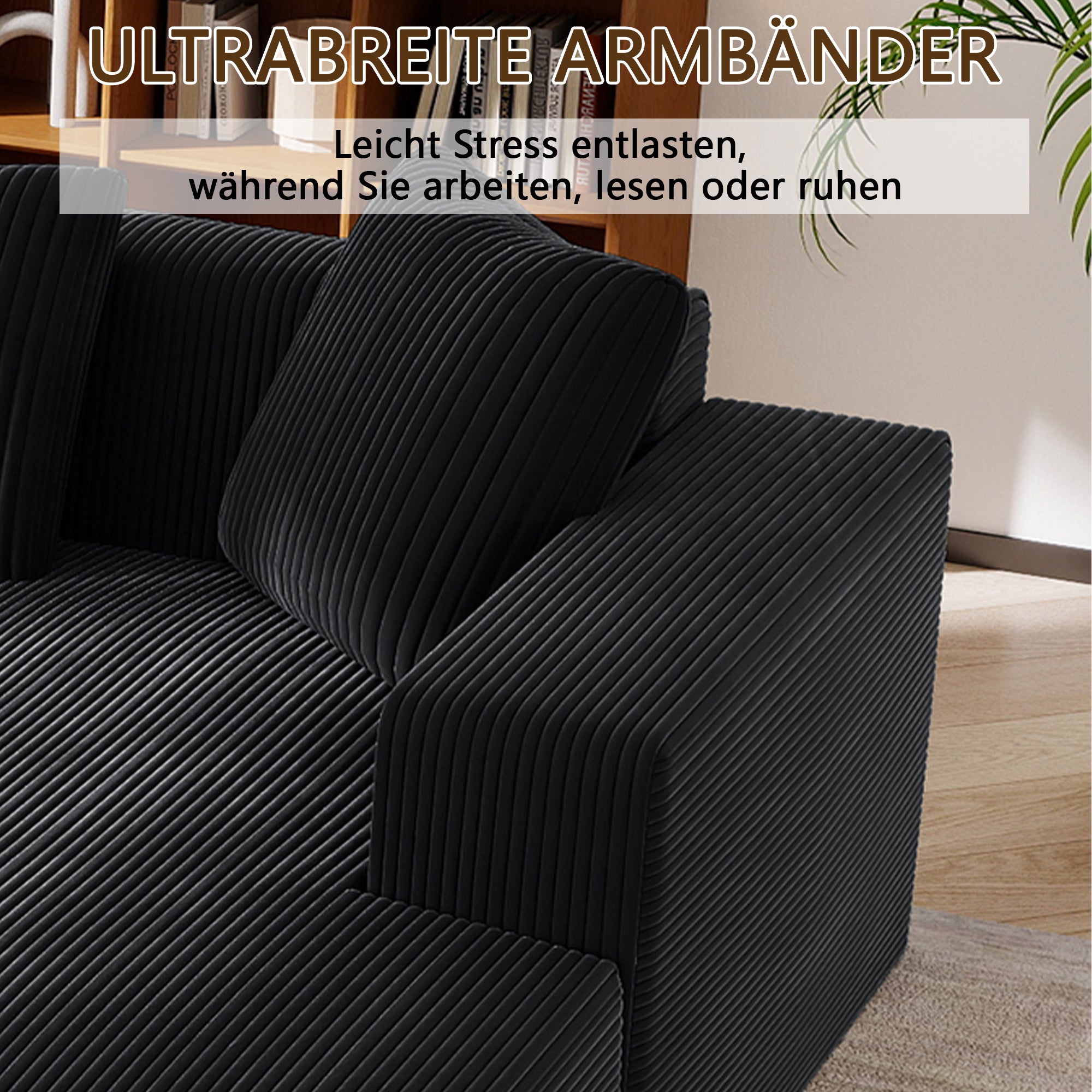 Cloud Modular Sofa L-Chaise Deep Seat - Upholstered