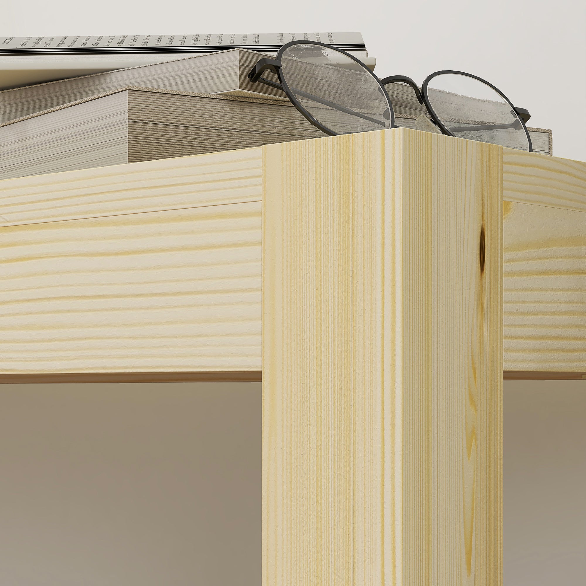 2-Seater Dining Bench, Country Style 240kg Capacity, Pine Wood