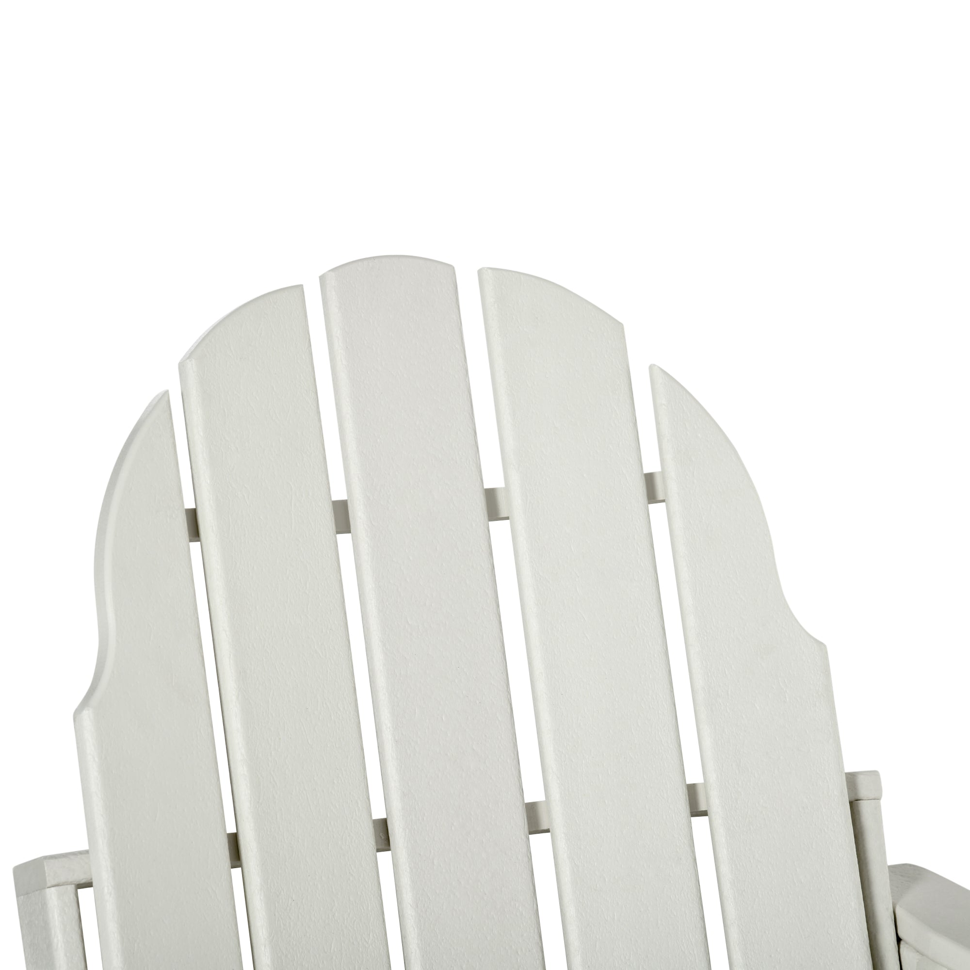 Adirondack Garden Chair, Foldable 75x87x93cm Armchair, White