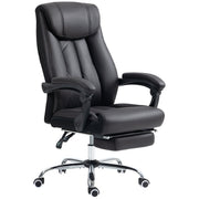 Ergonomic Office Chair, Height Adjustable 145° Reclining, Black