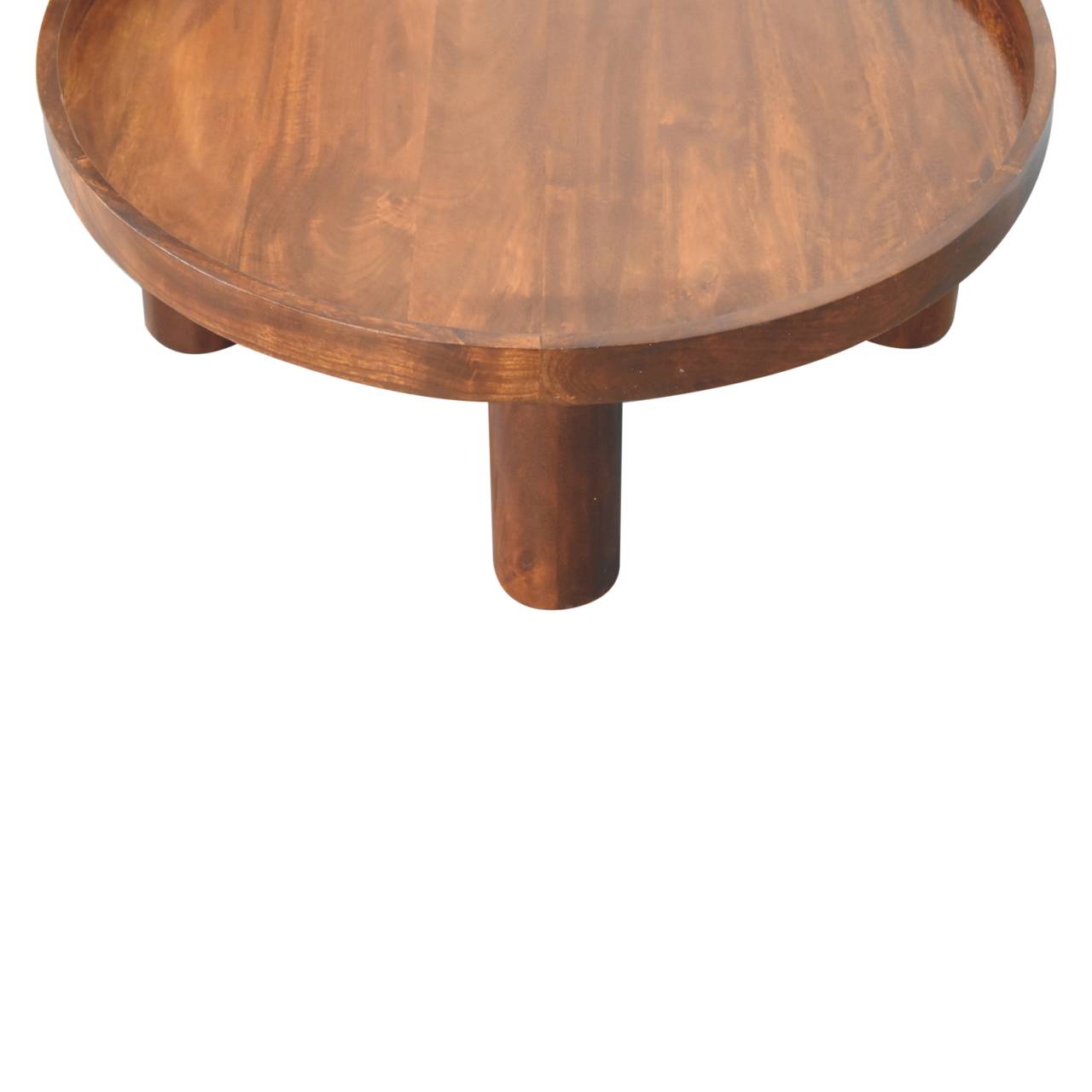 Crescent Coffee Table Solid Mango Wood