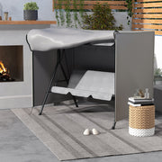 Garden Swing Cover, Protective, Waterproof, Sun Protection, Oxford Grey