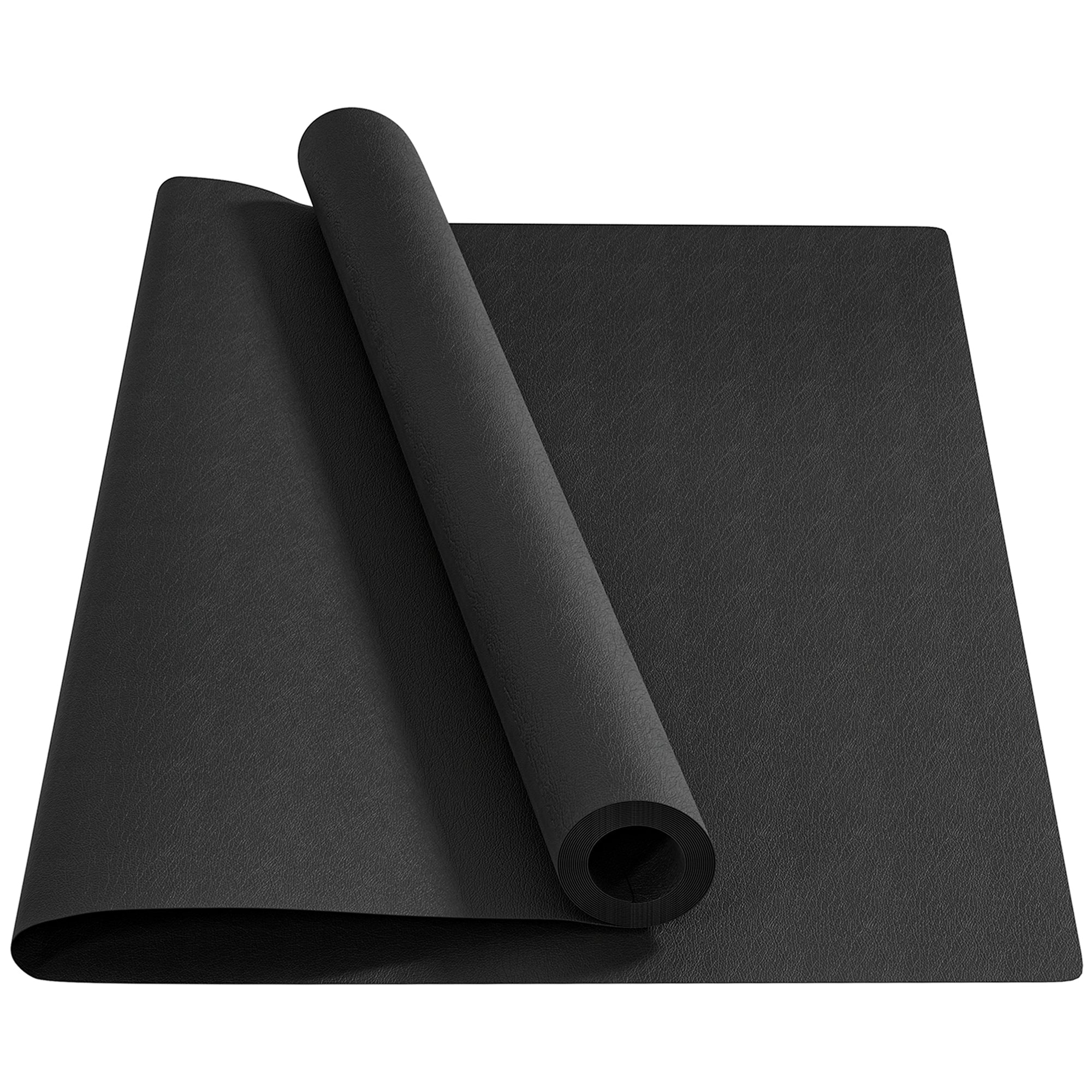 Floor Protection Mat, Non-Slip 4mm Thick 200 x 100 cm, Black