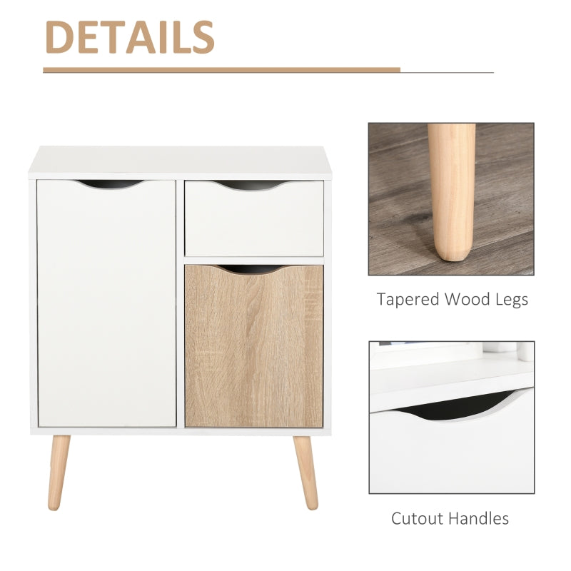 Sideboard Storage Cabinet Cupboard with Drawer, Brown