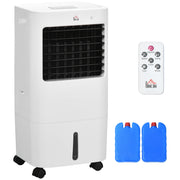 3-in-1 Portable Air Conditioner, 15L Water Cooling 65W, for 20m² Rooms, White
