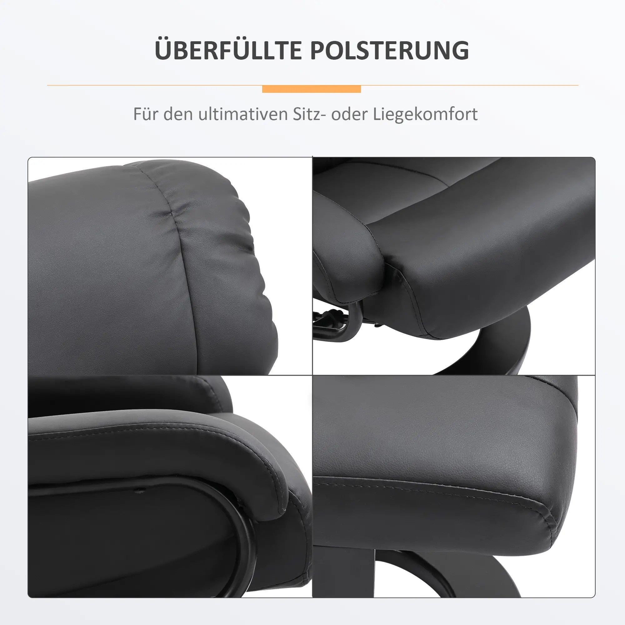 Stool, Massage Black