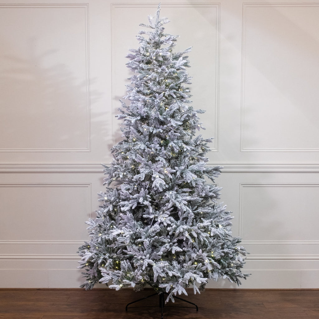 8ft Prelit Finland Fir Artificial Christmas Tree - Rathwood Store