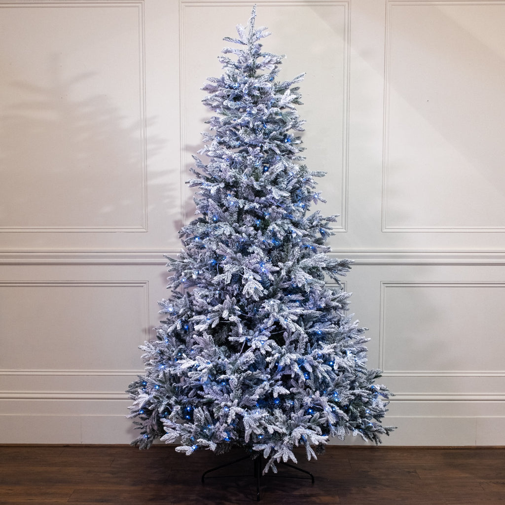 8ft Prelit Finland Fir Artificial Christmas Tree - Rathwood Store
