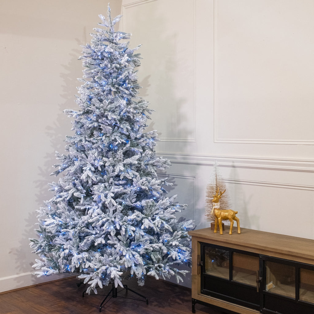 8ft Prelit Finland Fir Artificial Christmas Tree - Rathwood Store