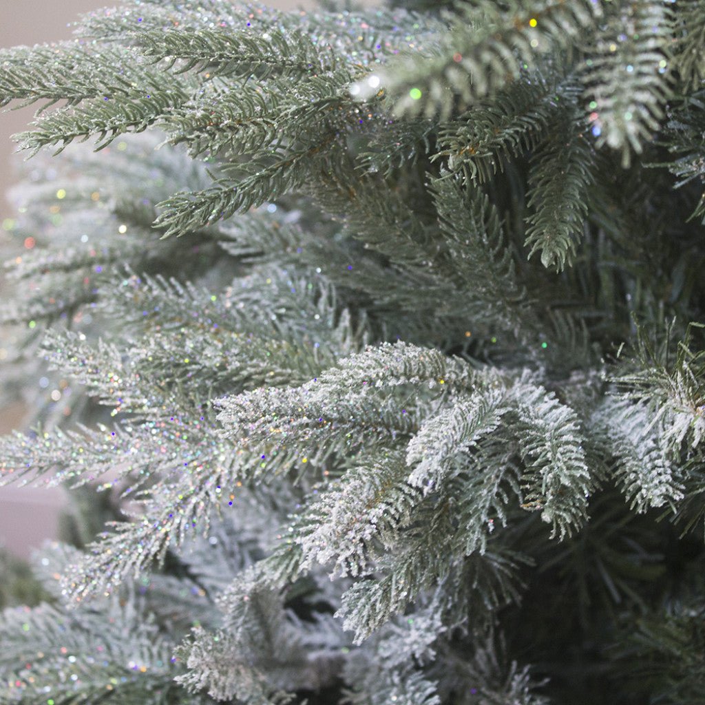 8ft Premium Frosted Artificial Christmas Tree - Rathwood Store