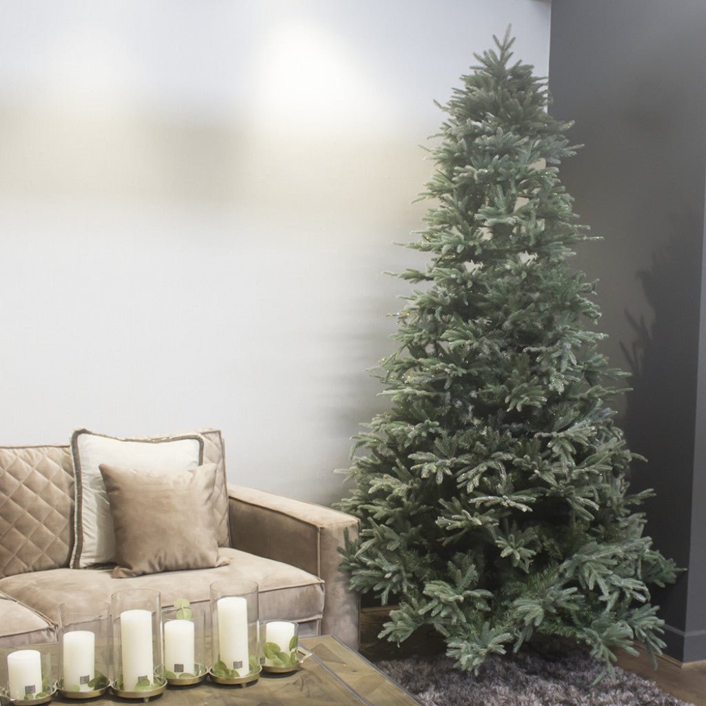 8ft Premium Frosted Artificial Christmas Tree - Rathwood Store