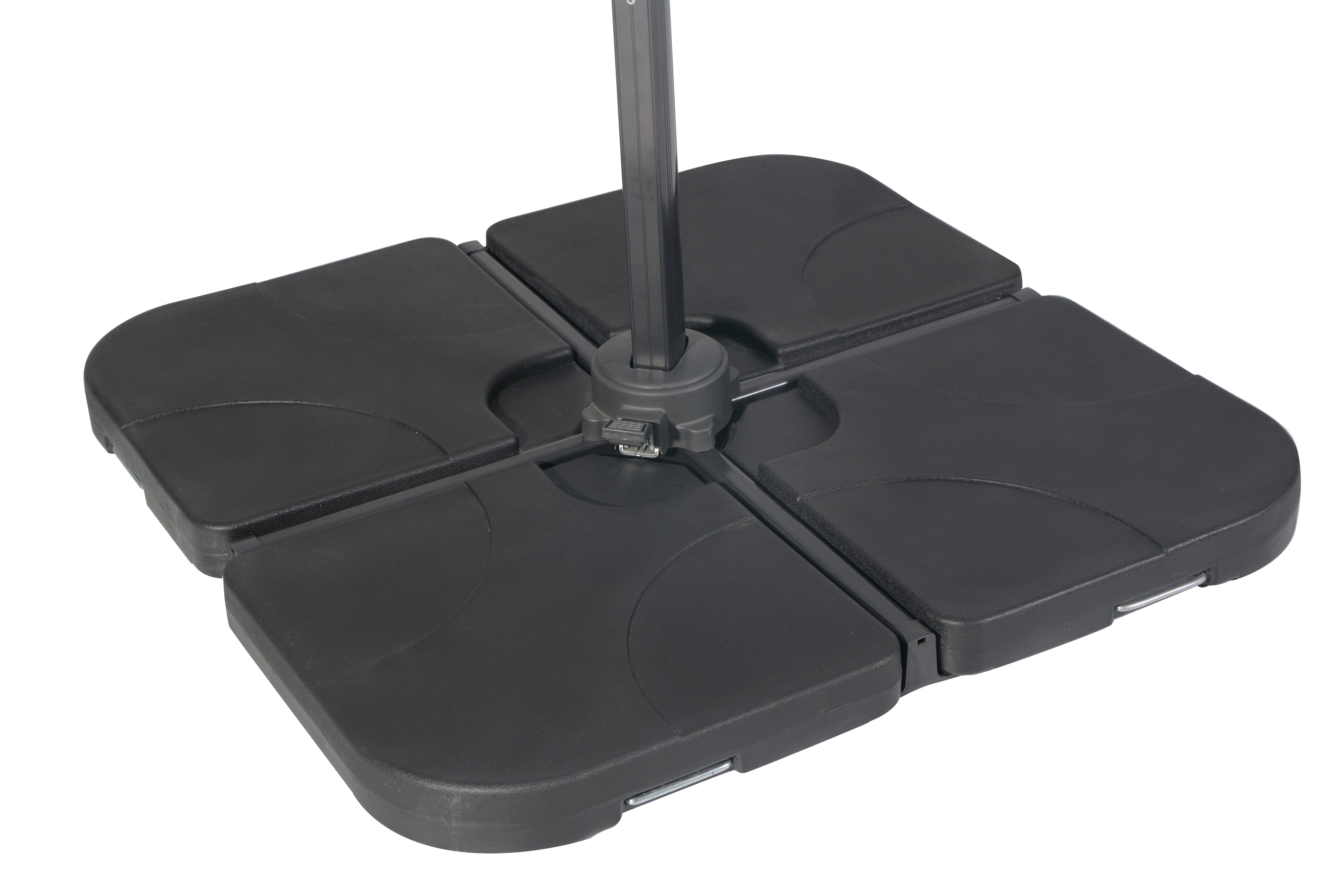 Royce 100kg Plastic Covered Concrete 4-Part Base