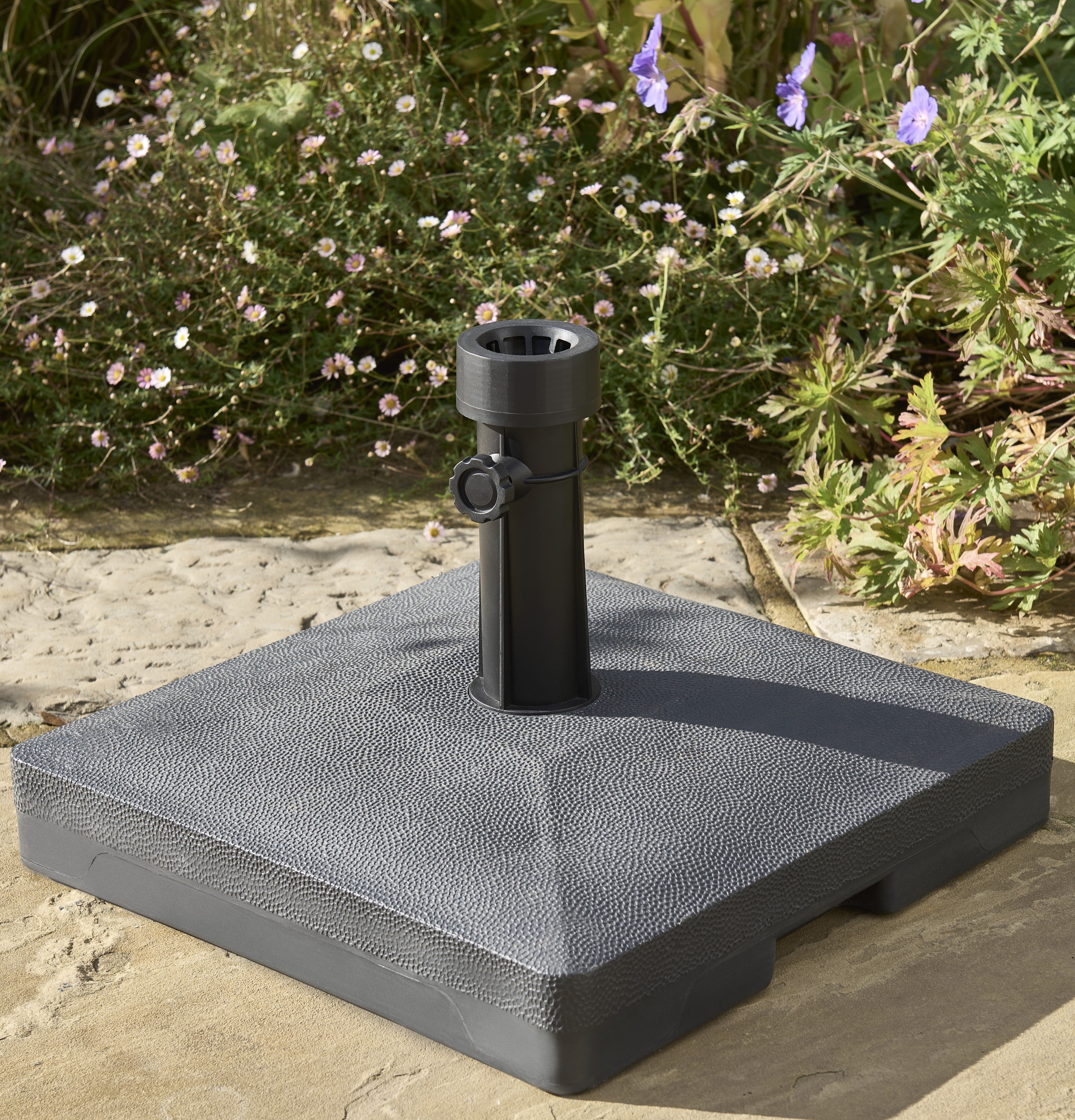 Royce - 30kg Plastic Concrete Base (Black)
