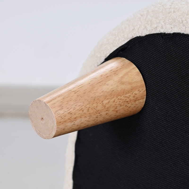 Kindersessel, Bärenohren, Schaumstoff, Beige