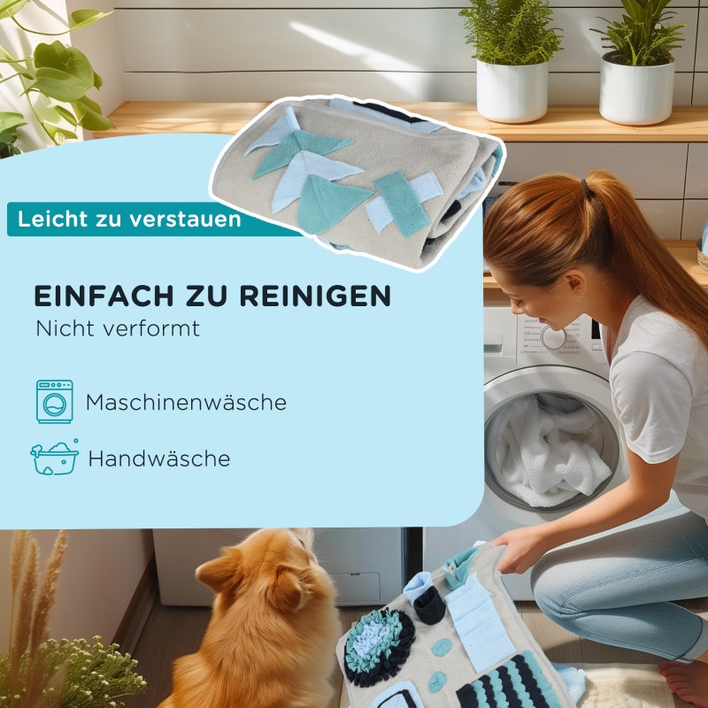 Schnüffelmatte, Anti-Schling-Napf, Samt