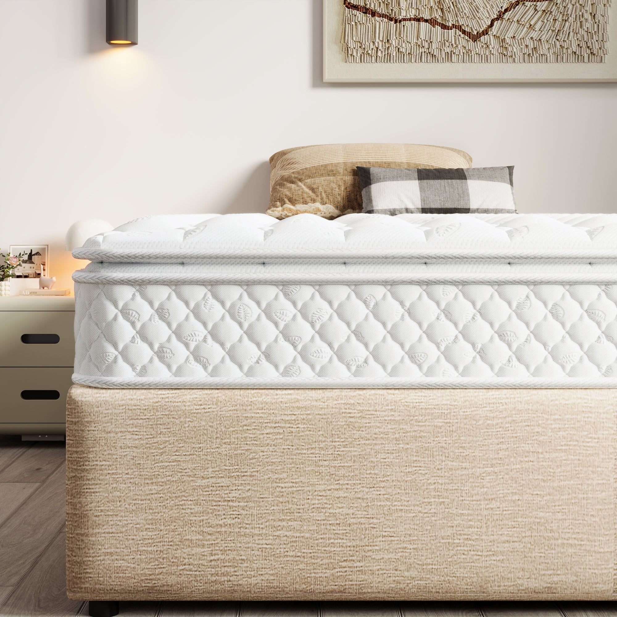 spring mattress, 7-zone cold foam, pocket springs, 160x200cm, 25cm height - Clearance