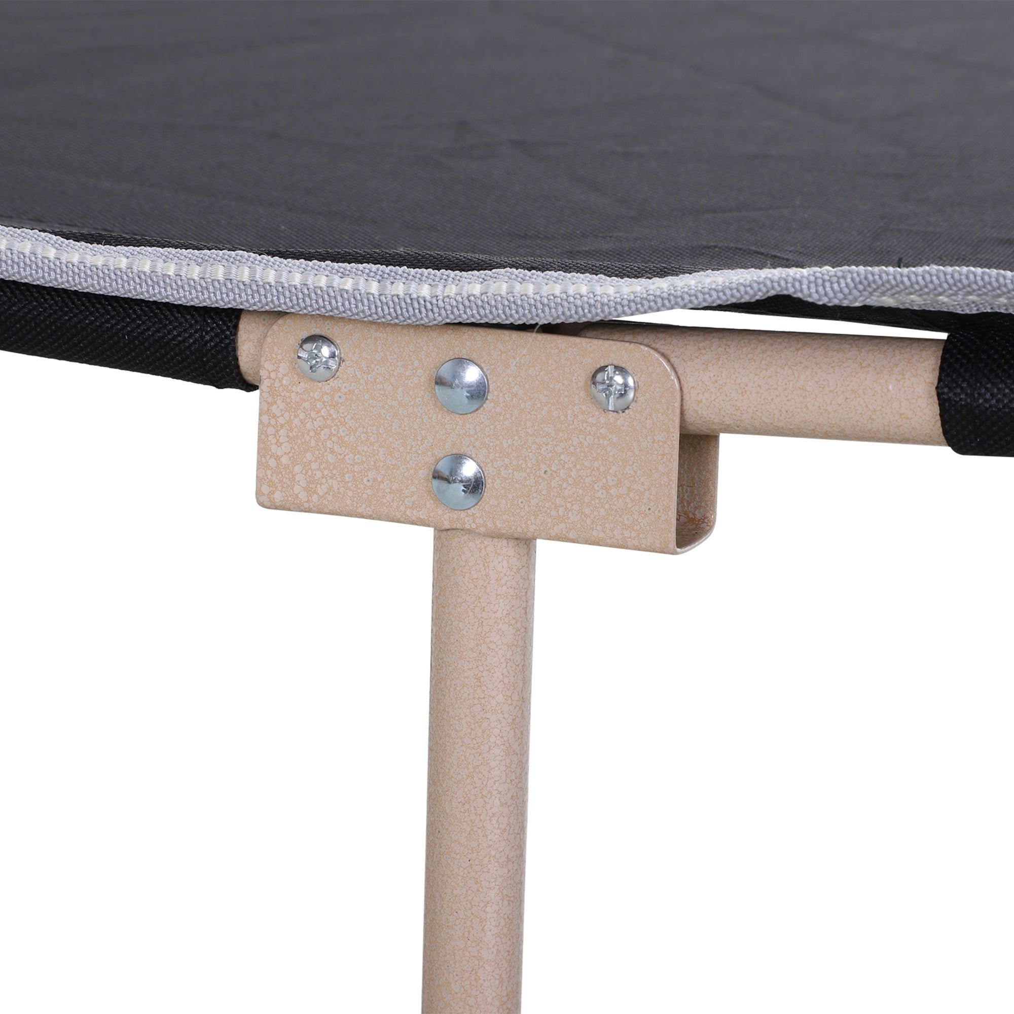 Feldbett, klappbar, 190x68x52 cm Oxford Schwarz