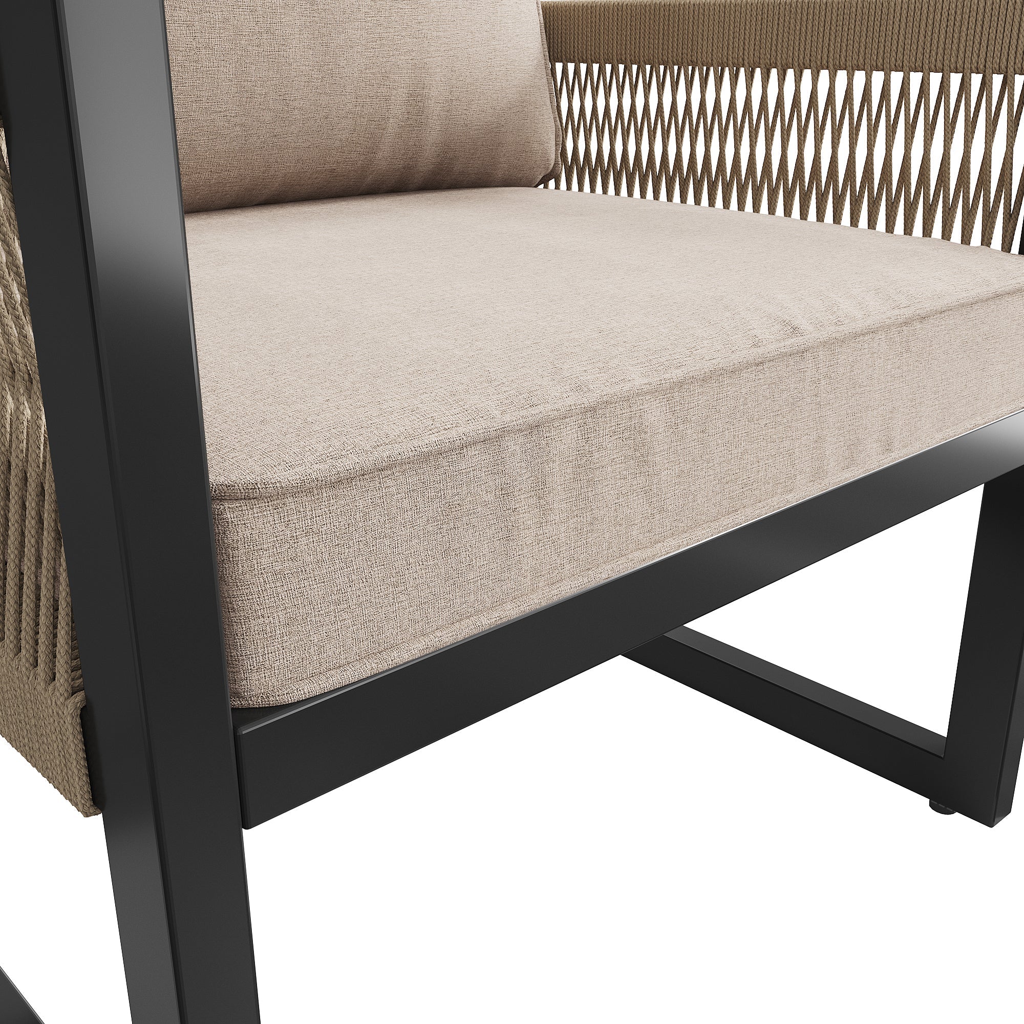 Garden Dining Set 7-8 People Lounge Weatherproof